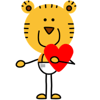Baby Tyger Herz